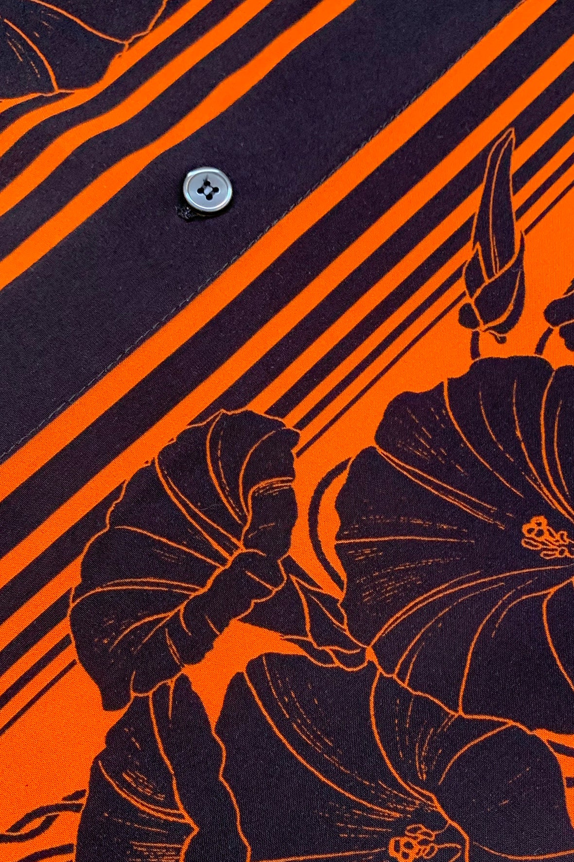 SHIRT "MORNING GLORY" ORANGE/BLACK